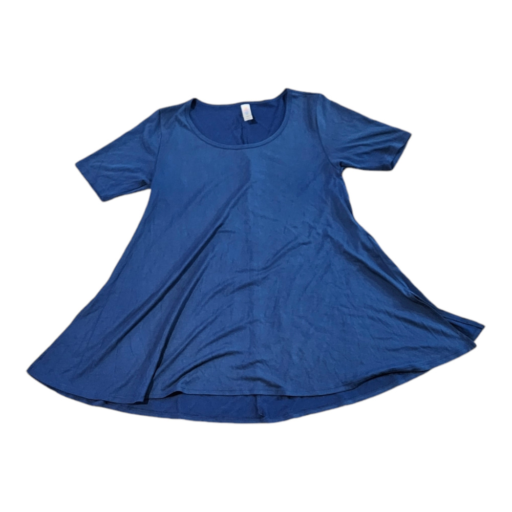 LuLaRoe XXS Blue Short Sleeve T-Shirt